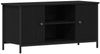 vidaXL TV-Schränk Schwarz Eichen-Optik 100 x 40 x 50 cm Holzwerkstoff 862141 Bild 2