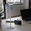 RGB LED Außen Tischleuchte, Touchdimmer, Akku, H 38 cm Bild 5
