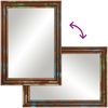 vidaXL Badspiegel 50x70 cm Massivholz Akazie und Glas 377593 Bild 4