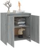 vidaXL Sideboard Grau Sonoma 70x41x75 cm Holzwerkstoff 813003 Bild 5