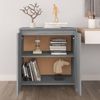 vidaXL Sideboard Grau Sonoma 70x41x75 cm Holzwerkstoff 813003 Bild 3