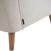 Ohrensessel Katrusha Flachgewebe silber Bild 5