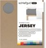 Schlafgut 'Easy' Spannbettlaken, Jersey, 100% Baumwolle, rundum Gummizug, für Matratzen bis 22 cm Höhe, Grey Mid, XL 180x200 cm - 200x200 cm Bild 2