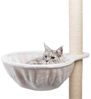 TRIXIE Kratzbaum-Liegemulde Kuschelsack XXL für Kratzbäume, extra-strong - lichtgrau - ø 45 cm Bild 2