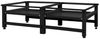ML-DESIGN Waschmaschinenuntergestell Waschmaschinenzubehör Untergestell Unterbausockel Podest für Trockner, Doppel Waschmaschinen Unterbau ausziehbare Ablage 124x55x37cm Stahl Bild 5