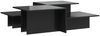 vidaXL Couchtische 2 Stk. Hochglanz-Schwarz Holzwerkstoff 3216156 Bild 2