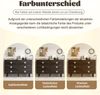 Merax Sideboard Eleganter 6-Schubladen Schminktisch mit Rattan-Griff, für Schlafzimmer & Wohnzimmer – Praktischer Stauraum & Stabilität, Holzfarbe Bild 5