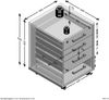 Rollcontainer >CALVIA 4< in Alteiche Dekor - 48x65,5x49,5cm (BxHxT) Bild 4