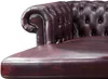 Vente-unique - Chesterfield Ecksofa - Ecke Rechs - Büffelleder - Rotbraun - BRENTON Bild 5