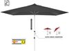 Doppler Sonnenschirm / Kurbelschirm "Expert 300 x 200 Auto Tilt", anthrazit, 300 x 200 cm Bild 2