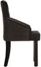 vidaXL Esszimmerstühle 2 Stk. Schwarz Echtes Ziegenleder 288290 Bild 4