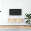 vidaXL TV-Schränk Sonoma-Eiche 100 x 31 x 25,5 cm Holzwerkstoff 861528 Bild 4