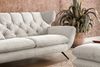 KAWOLA Sofa CHARME 2-Sitzer Cord cremeweiß 94 x 95 x 175 cm Bild 4