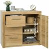bv-vertrieb Schubkastenkommode Kommode 91 x 42 x 86 Sideboard Wildeiche teilmassiv Anrichte #4282 Bild 2