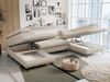 MKS MÖBEL Ecksofa PETER U, Set, Ecksofa U-Form, Wellenfedern, HR35-Schaum, form, Sofa big XXL, Bettkasten, Bettfunktion, Einstellbare Kopfstützen Bild 4