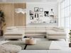 MKS MÖBEL Ecksofa PETER U, Set, Ecksofa U-Form, Wellenfedern, HR35-Schaum, form, Sofa big XXL, Bettkasten, Bettfunktion, Einstellbare Kopfstützen Bild 1