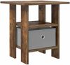vidaXL Nachttisch Geräucherte Eiche 41 x 40 x 45 cm Holzwerkstoff 8000428 Bild 2