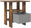 vidaXL Nachttisch Geräucherte Eiche 41 x 40 x 45 cm Holzwerkstoff 8000428 Bild 5