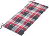 vidaXL Gartenbank mit Auflage 120 cm Massivholz Akazie 3063781 Bild 5