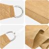 vidaXL Sonnensegel Sand 7 x 5 x 5 m HDPE 42032747 Bild 2