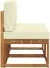 vidaXL 2 Stück Outdoor Mittelsofa Massivholz Akazie 900459 Bild 4