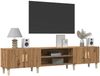 vidaXL TV-Schrank Artisan-Eiche 180x31,5x40 cm Holzwerkstoff 857142 Bild 3