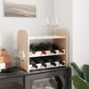 vidaXL Weinregal mit Oberplatte 43x25x37 cm Massivholz Kiefer 4007556 Bild 3