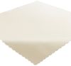 matches21 HOME & HOBBY Tischdecke Tischdecke 90x90 cm in Cremeweiß für Esstisch & Küche (1-tlg), Waschbares Tischtuch mit gewelltem Rand Bild 4