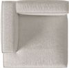 Micadoni Recamiere Nuria 1-Sitzer Links Boucle Grau Beige Melange Bild 4
