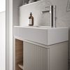 Bernstein Badmöbel-Set BELDIVO, (mit Waschbecken DURAVIT, Waschtischunterschrank 50 cm mit Waschbecken), Türanschlag rechts - Farbe wählbar - matt Bild 3