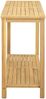 vidaXL Gartenkonsole Tisch Helles Akazienholz 110 x 40 x 75 cm 42026790 Bild 3