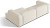 Micadoni Ecksofa Nuria 4-Sitzer Rechts Boucle Elfenbein Bild 4