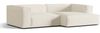 Micadoni Ecksofa Nuria 4-Sitzer Rechts Boucle Elfenbein Bild 2