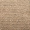 vidaXL Teppich ZIZUR Beige 120x120 cm Jute-Optik Indoor und Outdoor 4010393 Bild 5