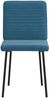vidaXL Esszimmerstühle 6 Stk. Blau Samt 3315513 Bild 4