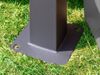 Toolport Gartenpavillon wasserdicht 180g m² Dachplane, Stahlrahmen / Polyester grau, 3x4 m Bild 5