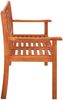 vidaXL Gartenbank 3-Sitzer 150 cm Massivholz Eukalyptus 44399 Bild 4