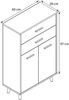 VCM Landos 917522 H. 97 x B. 60 x T. 28 cm Bild 5