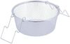 Frittiertopf 6,5 L Edelstahl Glasdeckel Induktion Friteuse Pommestopf Fritöse Bild 3