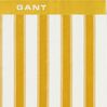 GANT Strandtuch - YACHT STRIPE BEACH TOWEL, Duschtuch, Bio-Baumwolle, Streifen Gelb 100x180cm Bild 2