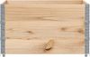 vidaXL Paletten-Aufsatzrahmen 3 Stk. 100x100 cm Massivholz Kiefer 3295374 Bild 3