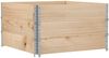 vidaXL Paletten-Aufsatzrahmen 3 Stk. 100x100 cm Massivholz Kiefer 3295374 Bild 5