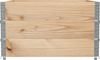 vidaXL Paletten-Aufsatzrahmen 3 Stk. 100x100 cm Massivholz Kiefer 3295374 Bild 4