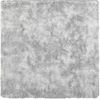 vidaXL Teppich Shaggy Hochflor NAVARRA Hellgrau 160x160 cm Polyester 4102874 Bild 2