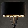 Stehlampe Goldamo Schwarz Vicco Bild 5