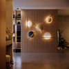 s.luce Artus LED Wandleuchte & Deckenlampe Gold Ø 30cm Bild 2