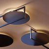 s.luce Artus LED Wandleuchte & Deckenlampe Gold Ø 30cm Bild 5
