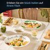 KHG 6er Set Pastateller, extra groß mit 30cm Durchmesser in Pasta alla Mama Print, perfekt für Gastro und Zuhause, hochwertiges Porzellan, Suppenteller, Salatteller, SpülmaschinengeeignetKHG 2er Set Pastateller, extra groß mit 30cm Durchmesser in Past... Bild 2
