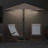 vidaXL Garten-Sonnenschirm Taupe 294 x 150 x 223 cm 42003262 Bild 4