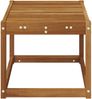 vidaXL Outdoor Hocker Bank Natur 79 x 43 x 37 cm Massivholz Akazie 900663 Bild 5